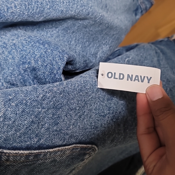 Old navy Sherpa-Lined Non-Stretch Jean Utility Shacket for Women XXL - Picture 6 of 8